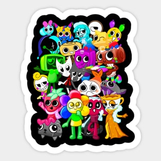 Dandy's World Characters _ Funny Dandys World Sticker